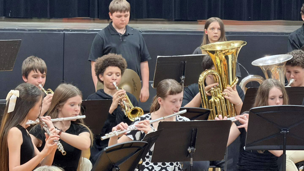 district-wide band concert