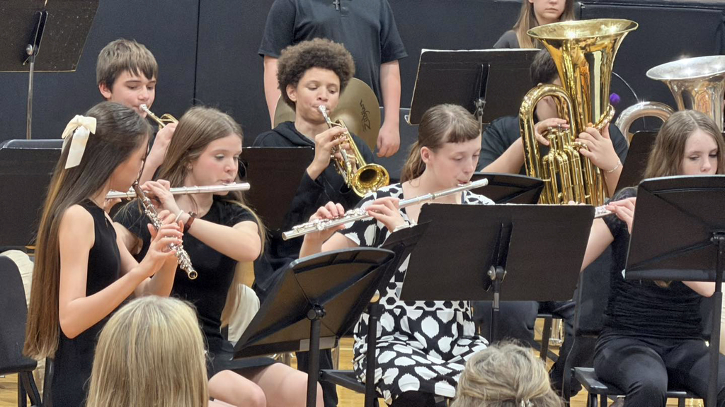district-wide band concert