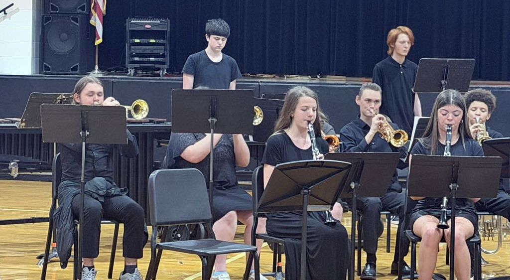 district-wide band concert