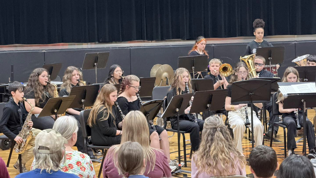 district-wide band concert