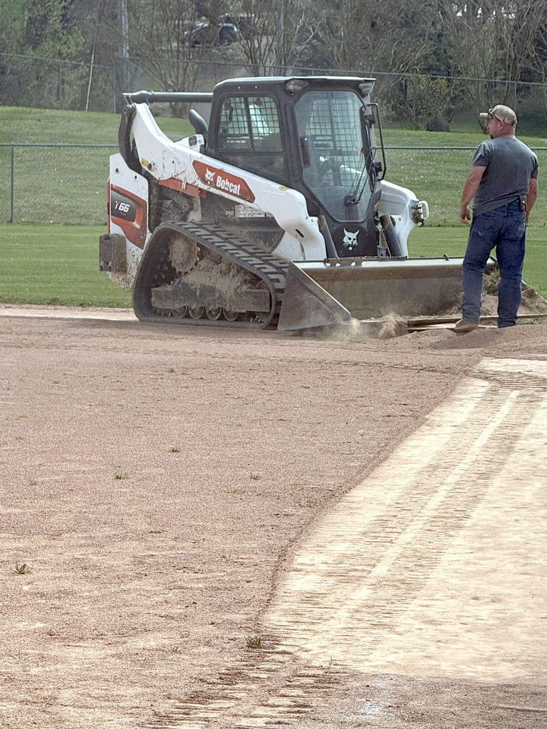 Baseball field upgrades