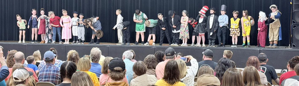 Our 2nd graders brought history to life with their very own Living Wax Museum! 🖤🧡 Students researched historical figures and teamed up with our 4th graders to create speeches and posters. They proudly presented their projects to the entire elementary school and then wowed our community with an evening performance! We are incredibly proud of the hard work, confidence, and collaboration these students demonstrated. What an amazing learning experience! A big THANK YOU to our 2nd grade teachers for creating such a meaningful and engaging opportunity for our students. 👏 Great job, everyone!