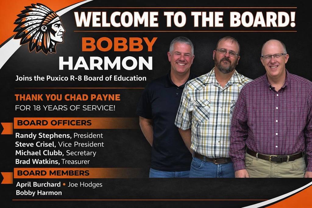 New School board member - Bobby Harmon
