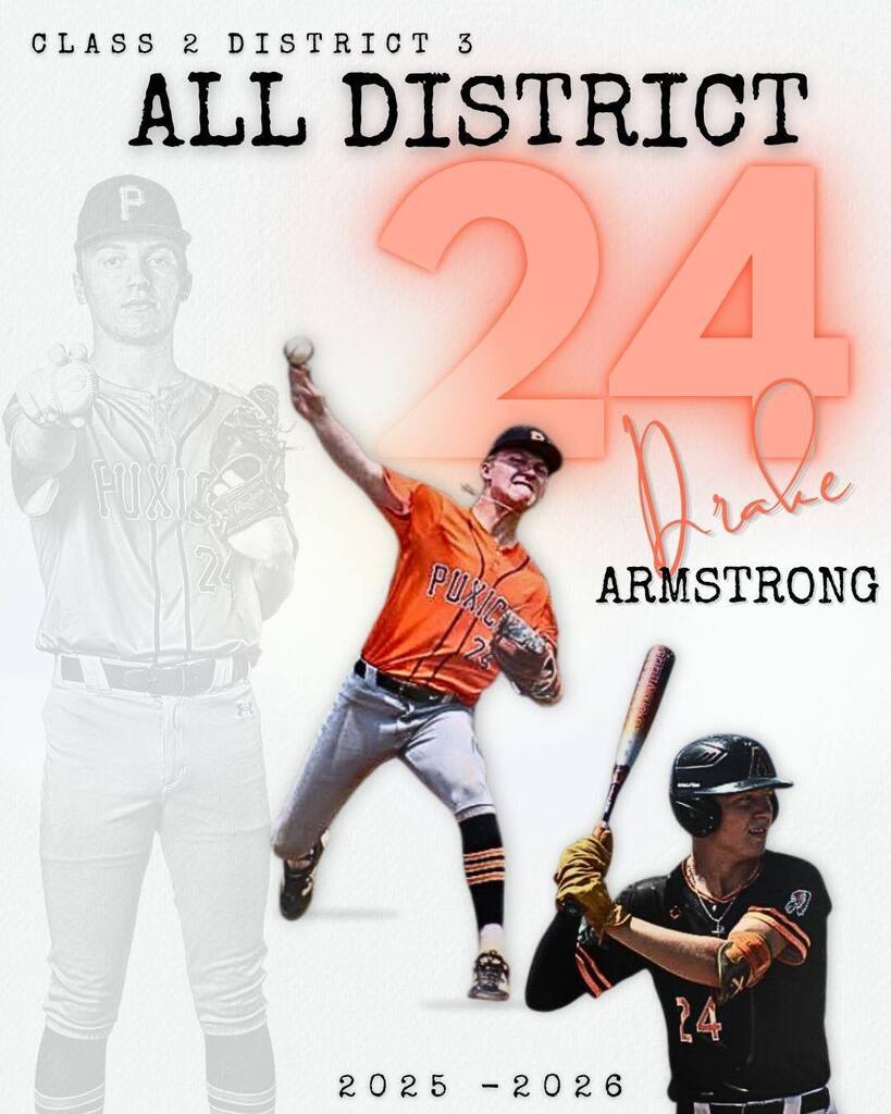 All district winner D. Armstrong