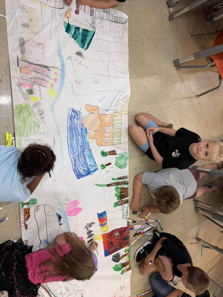 2nd Grade students had a blast learning about the buildings and businesses that make Puxico such a special place!