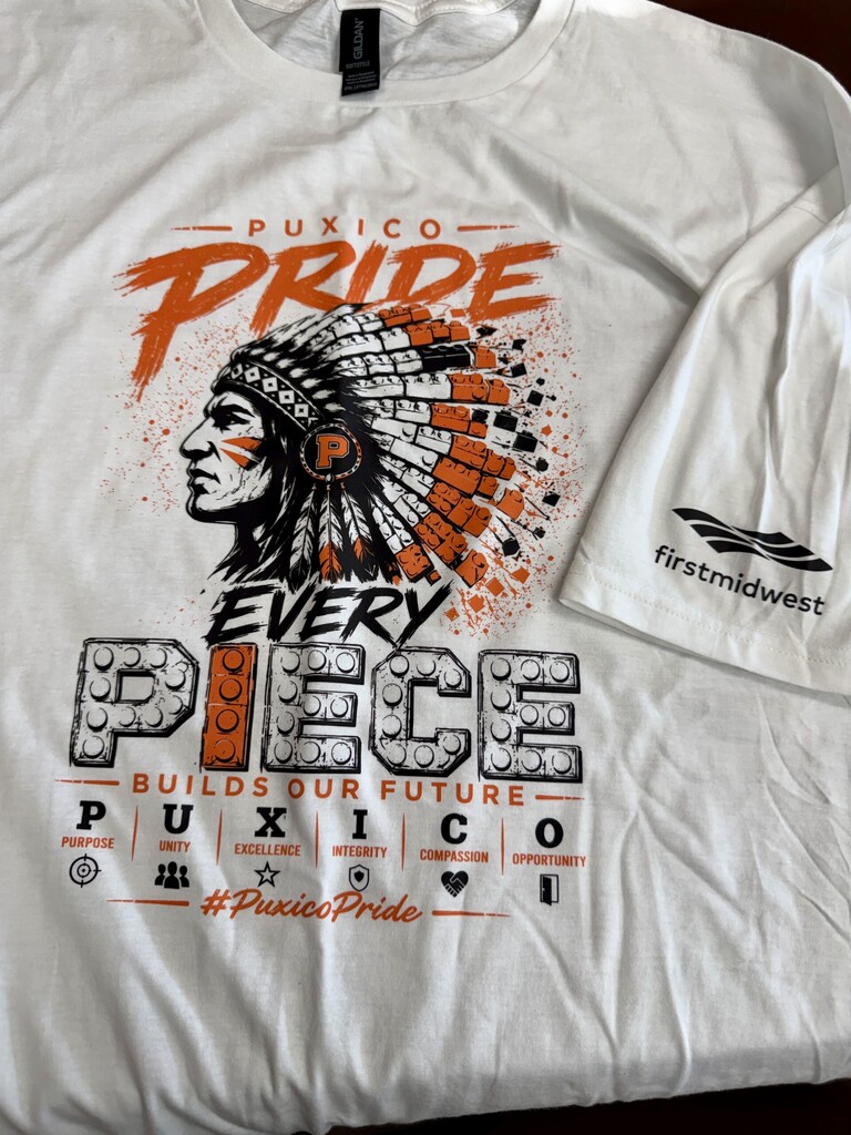 Freshman Shirts 2026 thanks to First Midwest Bank of Puxico!