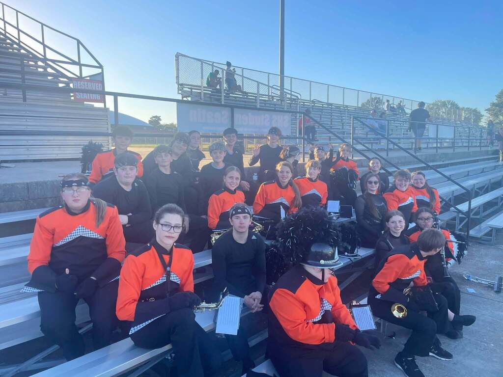The band had a ton of fun at Sikeston Band Day today! It was an educational and entertaining adventure. Next stop: Portageville.