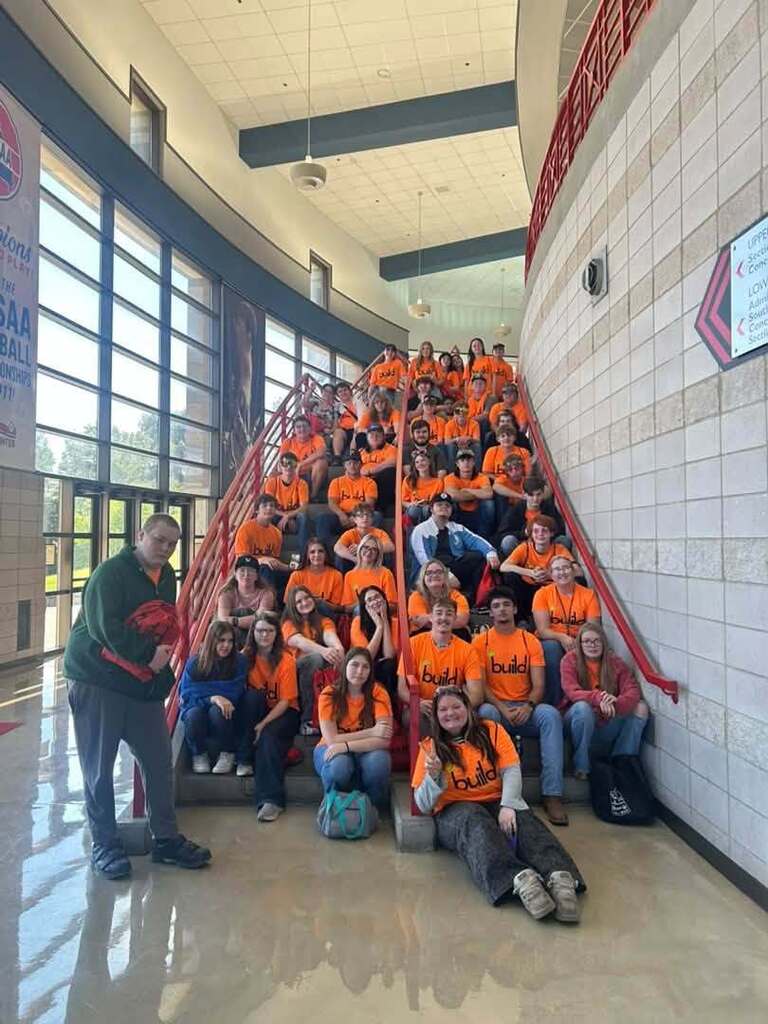 Today, October 13, students participated in Build My Future at the Show Me Center in Cape Girardeau, MO!  Students got to meet with employers around the state of Missouri in a multitude of career fields. They also participated in several simulations of what employees in fields such as welding, construction, and heavy machinery do on a daily basis!  It was an amazing day of learning, fellowship, and career exploration!