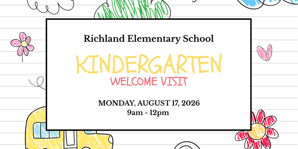 Richland Kindergarten Welcome Visit