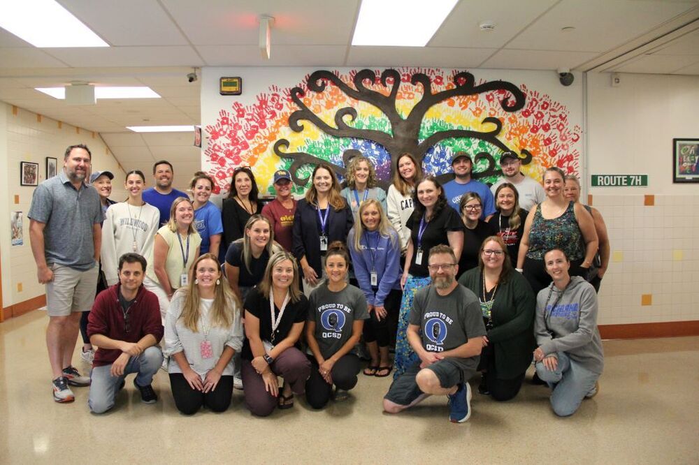 The staff of Richland Elementary