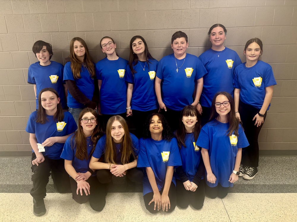 Sixth Grade Center Students performing at PMEA