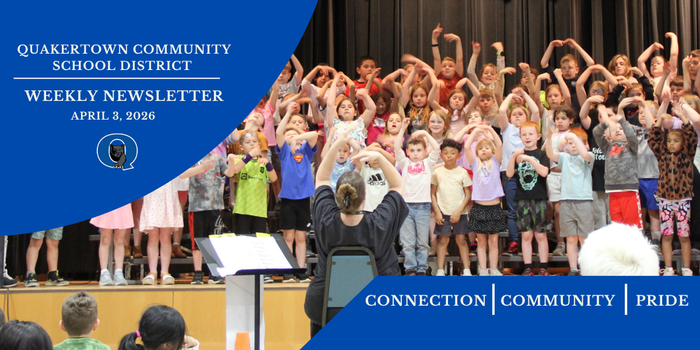 QCSD Weekly Newsletter - April 3, 2026