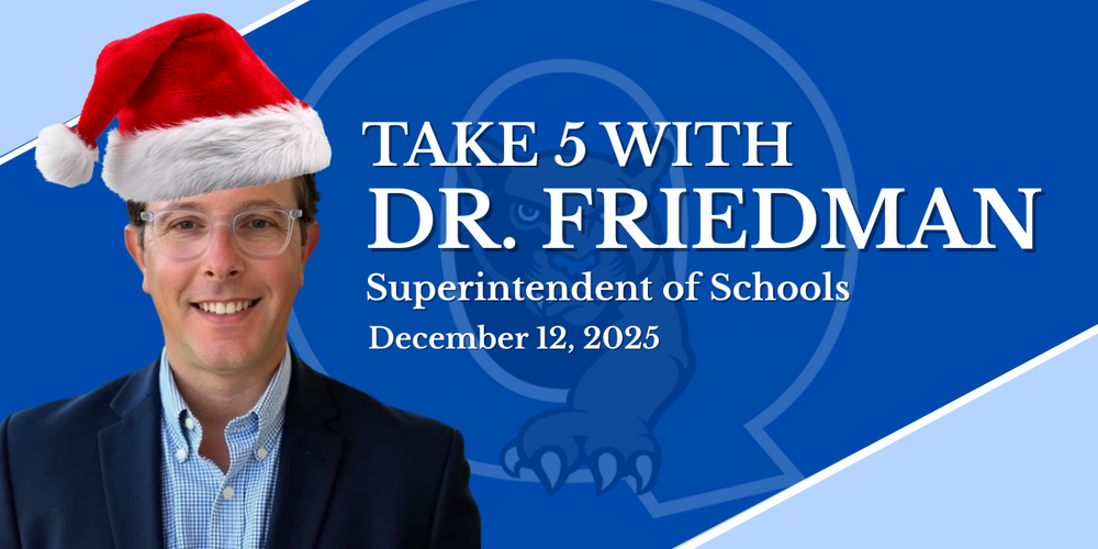 Take 5 with Dr. Friedman