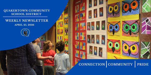 QCSD Weekly Newsletter - April 25, 2026