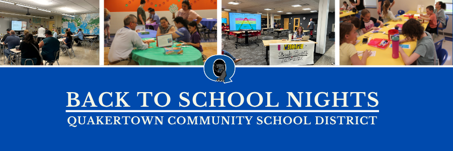 Back to School Nights in the QCSD