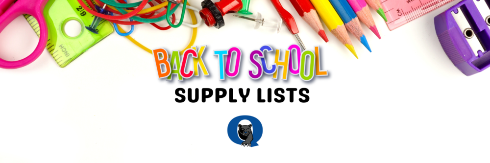 Back to School Supply Lists!