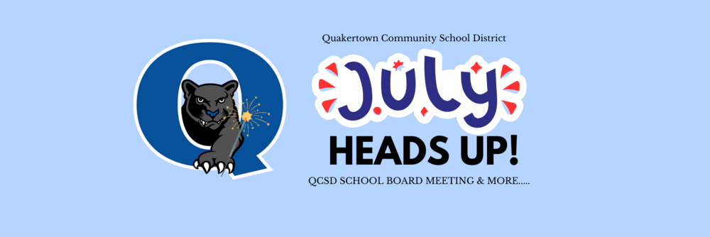July Heads Up