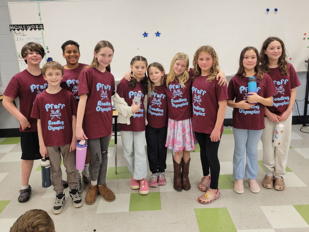 Pfaff Reading Olympics Team