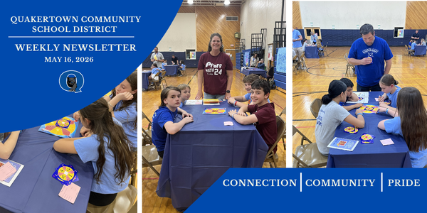 QCSD Weekly Newsletter - May 16, 2026