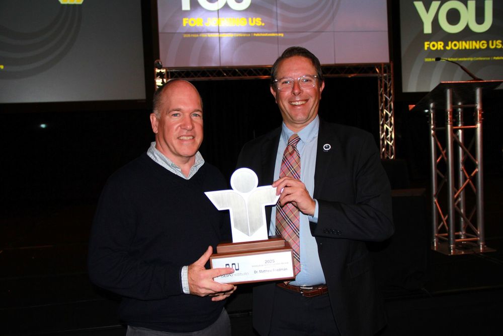 Dr. Friedman Innovative leader award