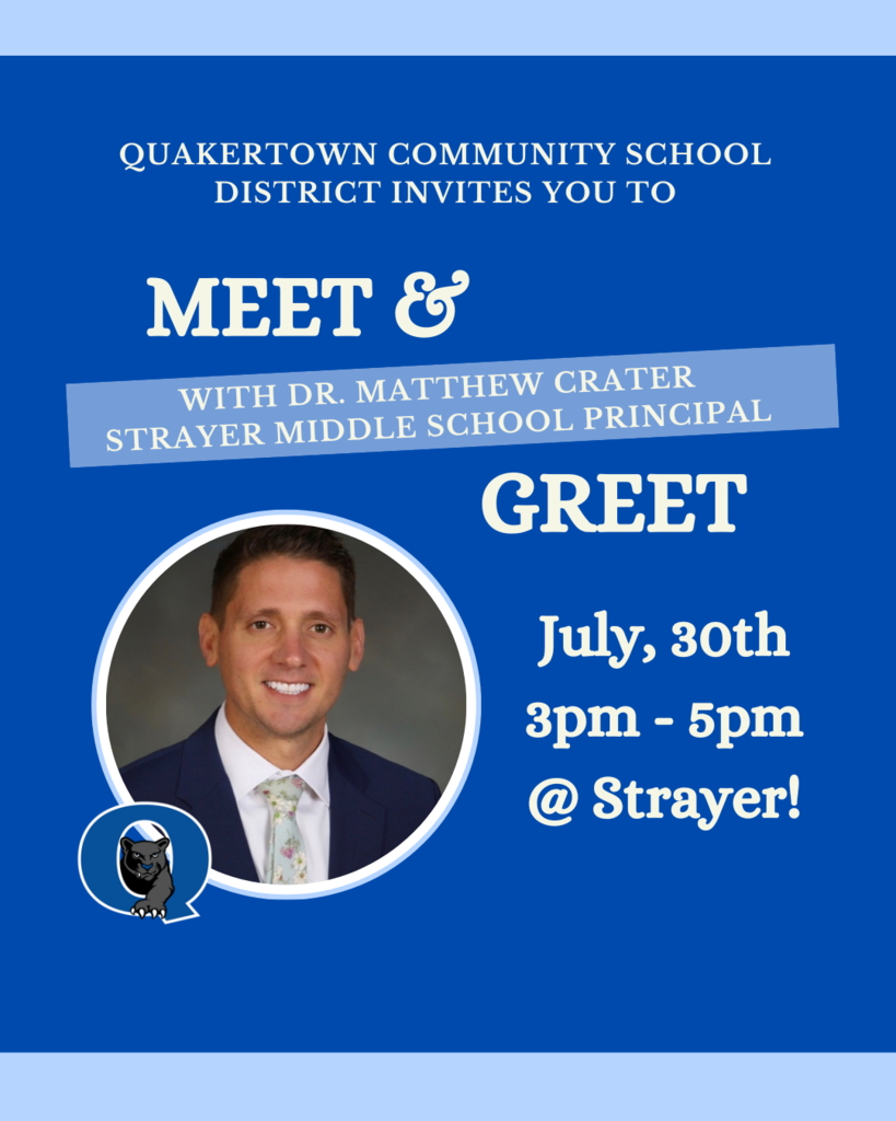 Meet and Greet with Dr. Matthew Crater