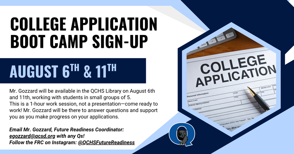 College Application Boot Camp