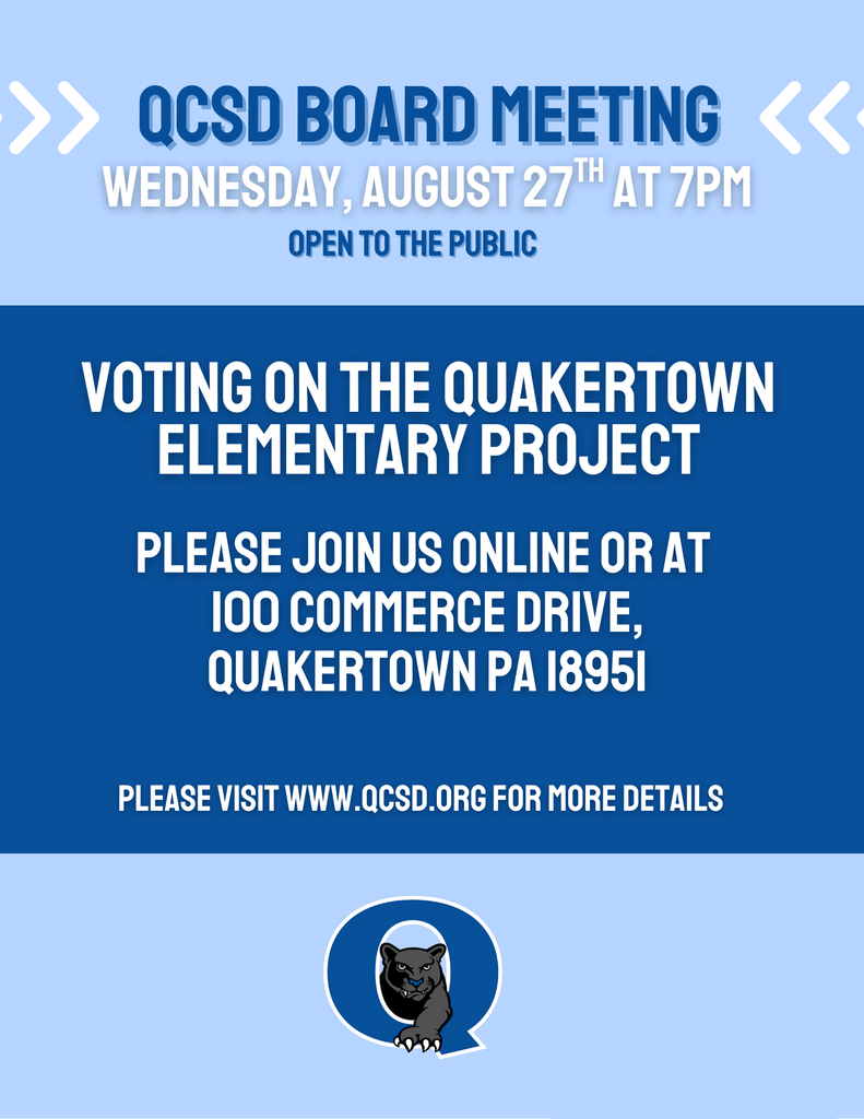 QCSD Board Meeting