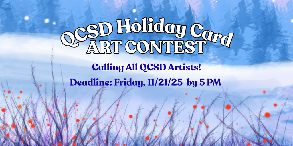 QCSD Holiday Card Art Contest