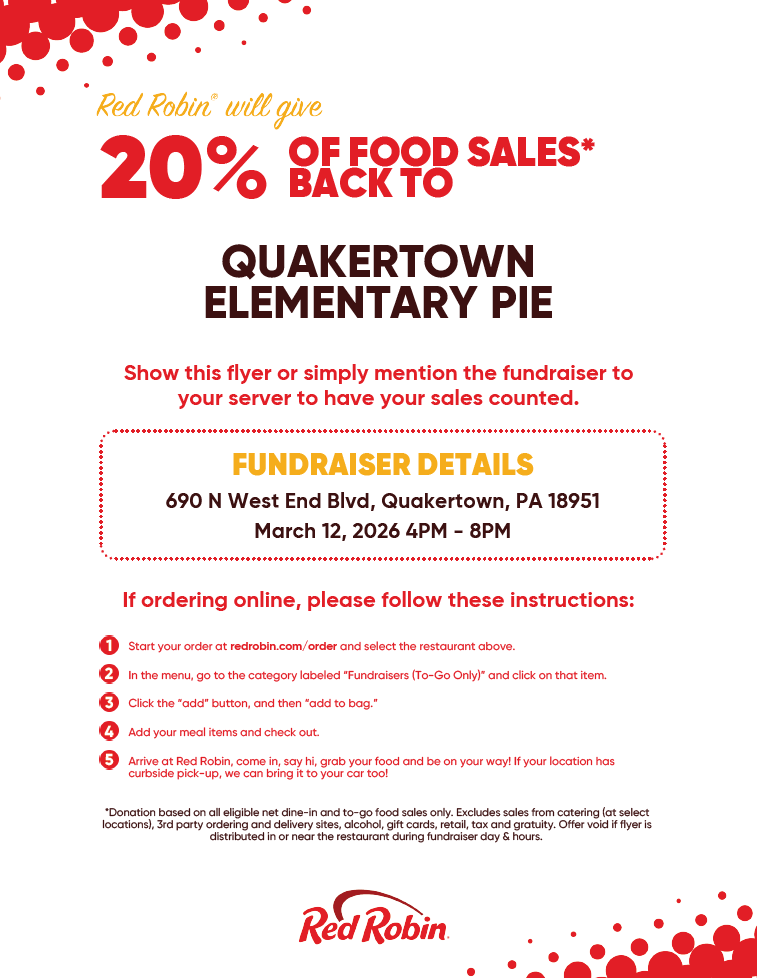 Red Robin Fundraiser