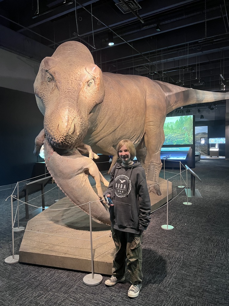 Last week, students at the Sixth Grade Center visited the Liberty Science Center in New Jersey! Students enjoyed the state of the art planetarium, the Infiniti climber, and seeing a replica skeleton of the infamous Tyrannosaurus rex “Sue” - the most complete adult Tyrannosaurus rex skeleton ever discovered. ￼Students also mentioned getting to see other prehistoric superstars like a triceratops skull and experiencing what Sue’s breath might have smelled like, as well as prehistoric flowers! An amazing trip, for our amazing students.