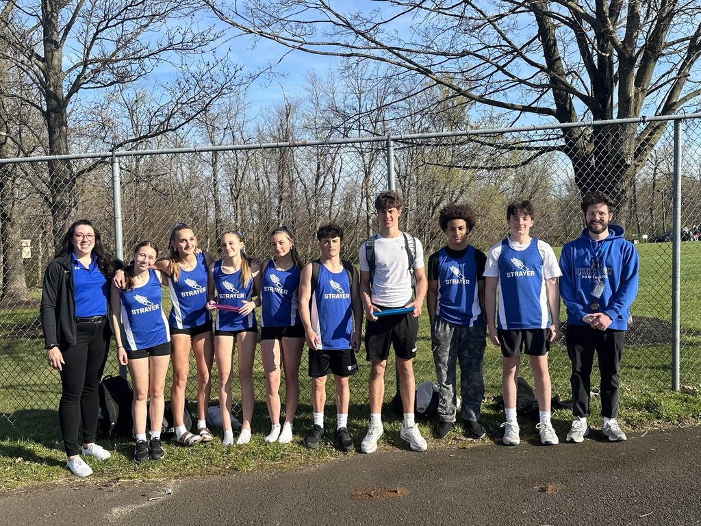 Track Stars Shine at Penn Relay Qualifiers! Our sprint teams gave it their all at Hatboro-Horsham last week, and the results are in!  Girls’ 4x1 Team Qualified! Sadie W., Cecily C., Kate H., and Morgan R. placed 8th out of 48 schools with a time of 54.16 seconds, officially punching their ticket to the Penn Relays.  Boys’ 4x1 Team Personal Best: Elliot M., Ben F., Rasool H., and Logan C. placed 13th overall, won their heat, and set a new personal record of 48.94 seconds.    It was a fantastic experience for everyone involved. Thank you for your support as we head to the Penn Relays—hopefully, we’ll be bringing back a medal for the trophy case!