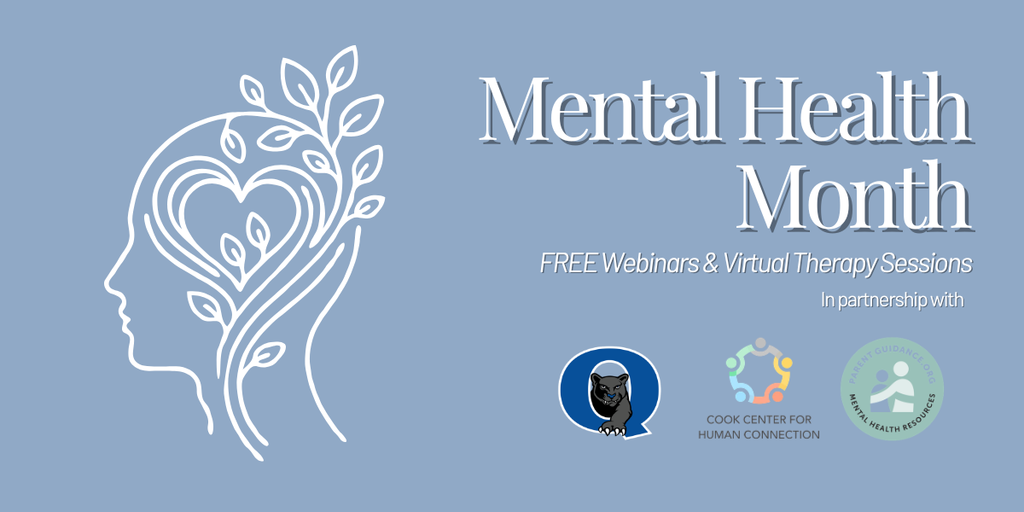 Did you know May is Mental Health Awareness Month? Your family's mental health matters! Join us for a FREE virtual online session with a licensed therapist on Tuesday, May 12 at 8PM.   This is a safe and supportive opportunity for families to ask questions, learn about available mental health resources, and gain helpful strategies to support emotional wellness at home.  No matter where you are in your journey, you are not alone — help, guidance, and support are available.  - Tuesday, May 12 - 8:00 PM - Virtual Session | Free for Families  We encourage all families to attend and take advantage of this valuable opportunity.  To register, click below: https://tinyurl.com/3cwwbjum  And for more mental health resources, please visit our website: https://www.qcsd.org/page/mental-health-resources  