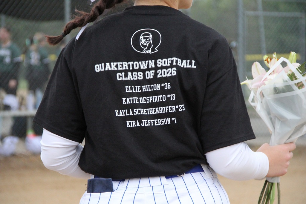 It's that time of the year for Quakertown Community High School Athletics, where we honor our Senior Athletes before they graduate! Congratulations to Quakertown HS Softball Seniors: Ellie Hilton, #36 Katie DeSpirito, #13 Kayla Scheibenhofer, #23 Kira Jefferson, #1 Thank you for your hard work and dedication to your academics and your team! We wish you nothing but home runs in your next chapter.
