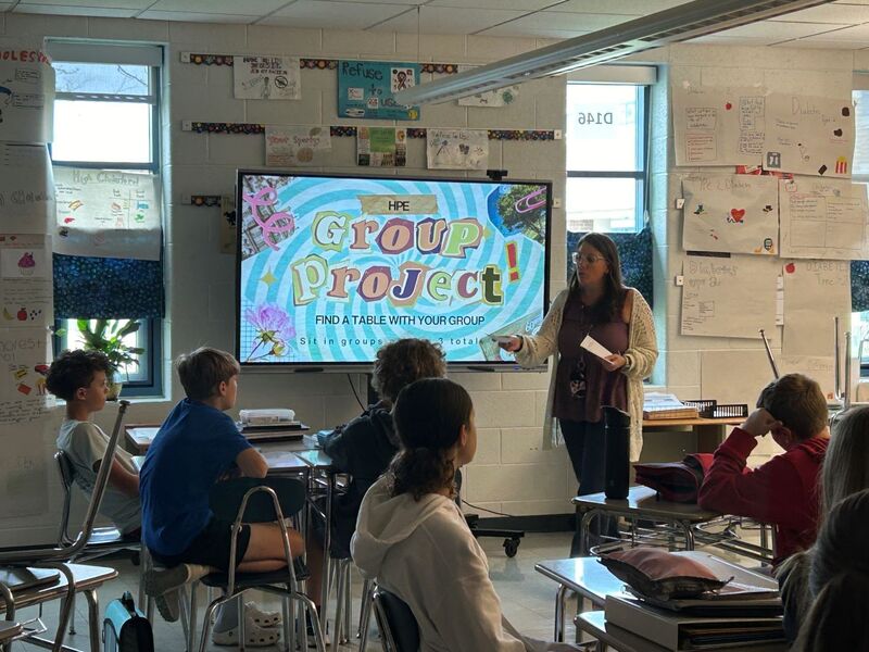 Ms. Jerrom's health class