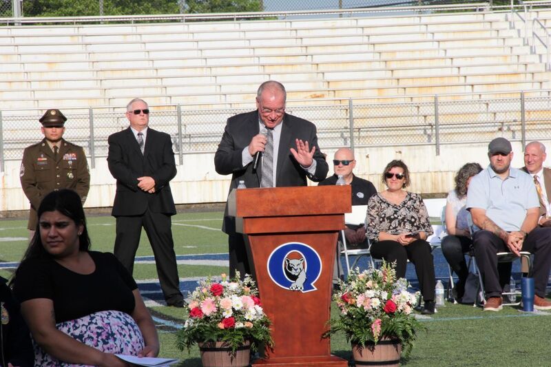 Guests were welcomed by Dr. Michael Herrera, UBCTS Executive Director, and Mr. Joseph Lyons, Chairman of the UBCTS Joint Operating Committee, who opened the ceremony with remarks praising students for this remarkable achievement.