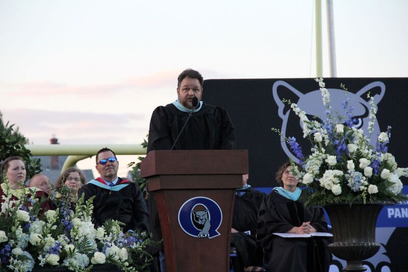 Mr. O'Donnell addresses the crowd