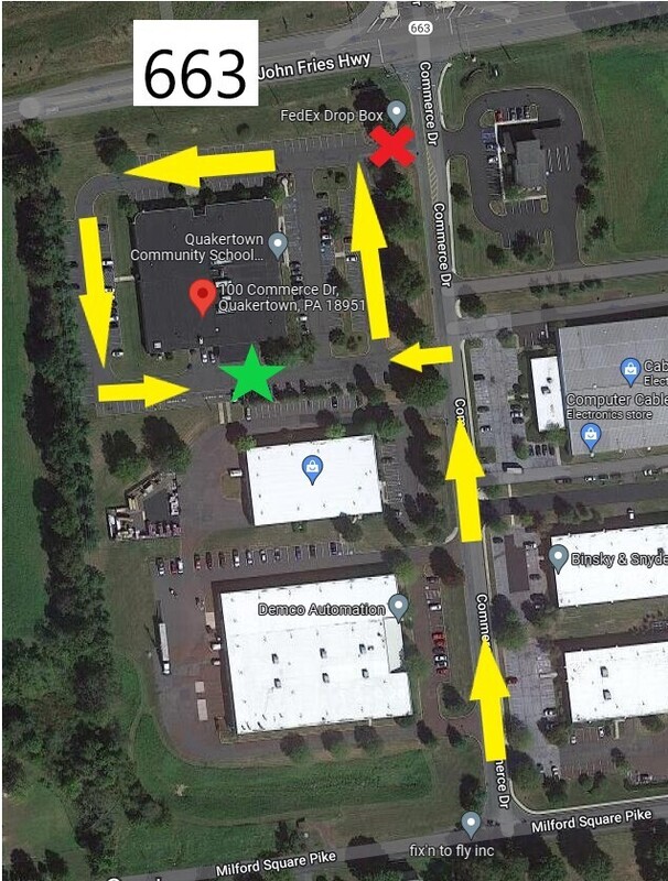 Map to pick up devices