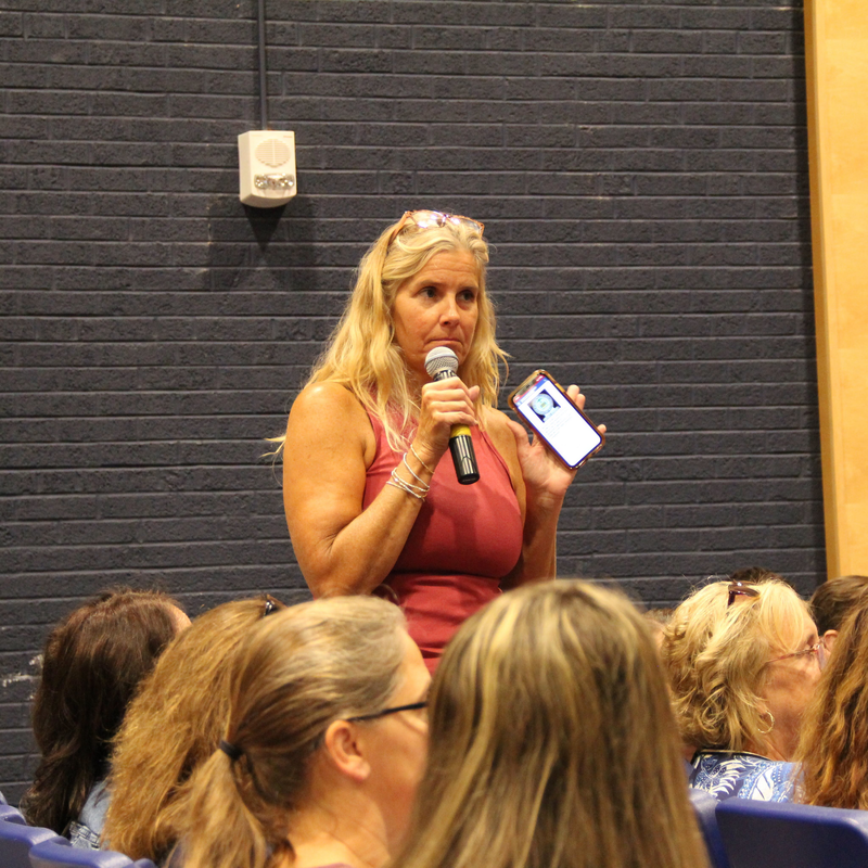 Teachers asking questions