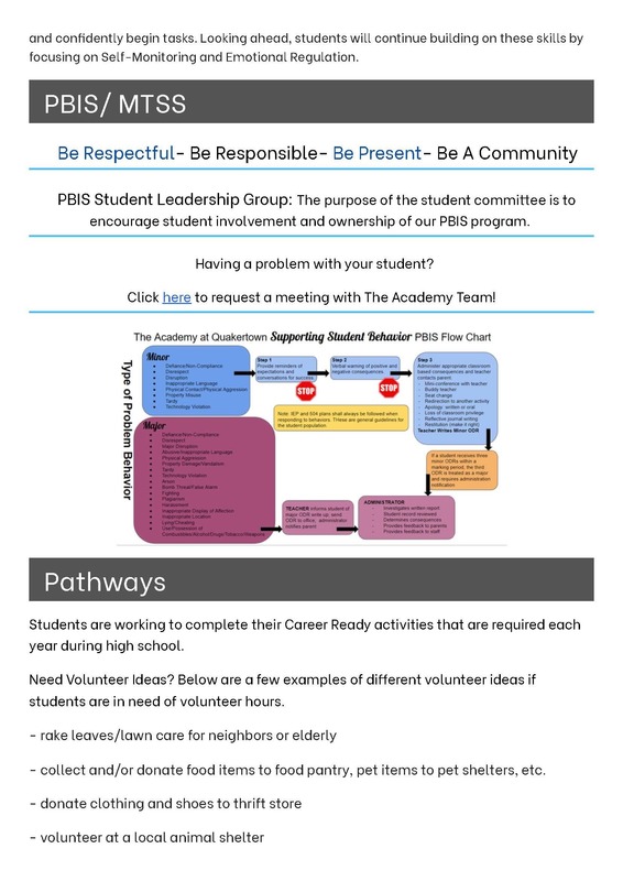 Academy October Newsletter