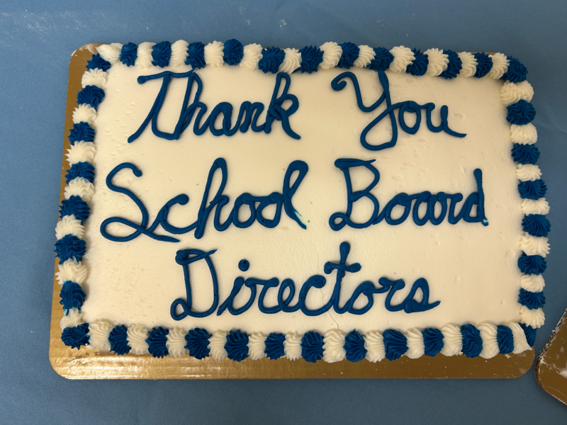 Thank you School Board of Directors