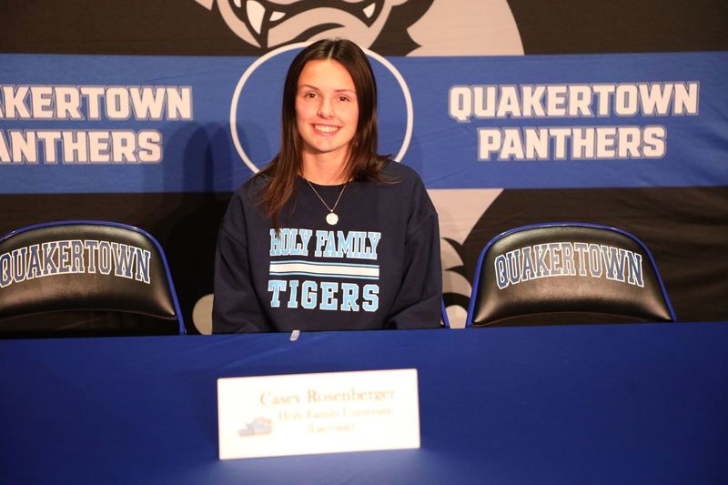 Casey Rosenberger – Playing Lacrosse at Holy Family University