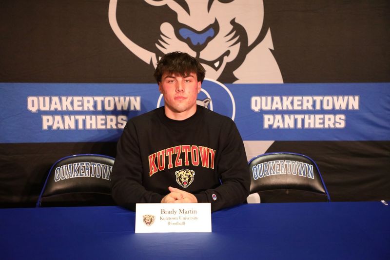 Brady Martin – Playing Football at Kutztown University