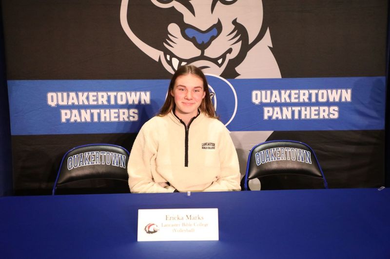 Ericka Marks – Playing Volleyball at Lancaster Bible College