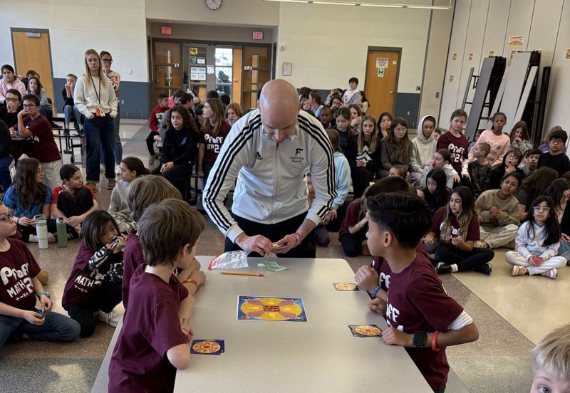 Students compete in the Pfaff Math24 Challenge