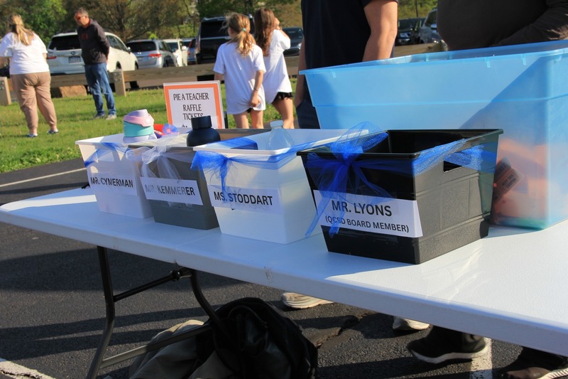 Raffle baskets for Pie Contestants