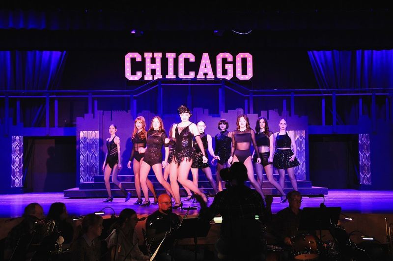 Velma Kelly and her dancers perform "All That Jazz"
