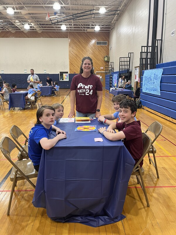 Students play Math24