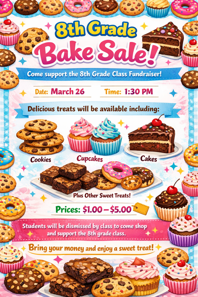 8th Grade Fundraiser