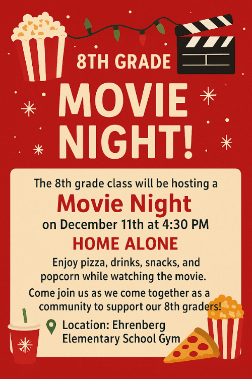 8th Grade Movie Night