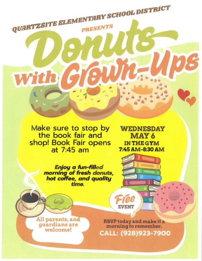 Donuts with Grown-Ups on May 06, 2026 